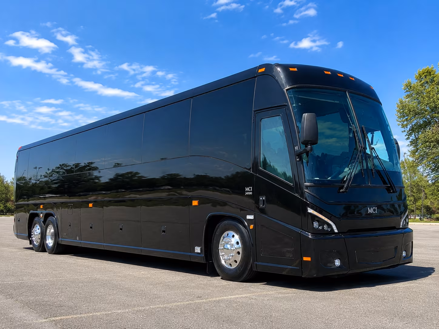 charter buses for large guest lists at bridgewater manor and the imperia