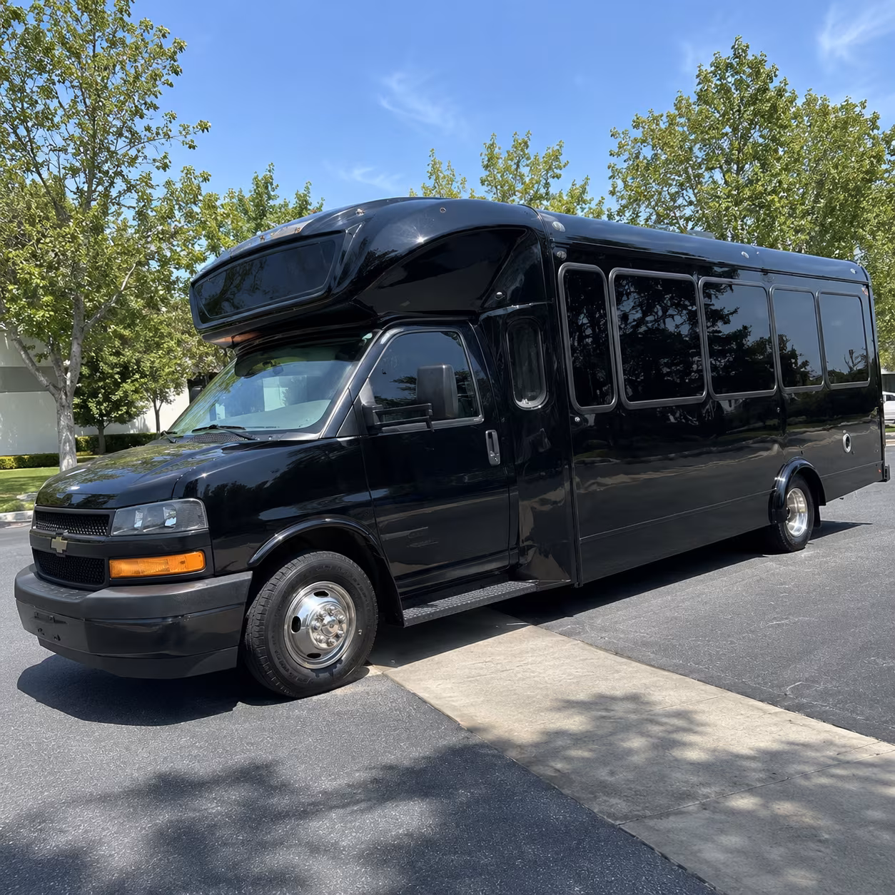 plainfield 15 passenger party bus