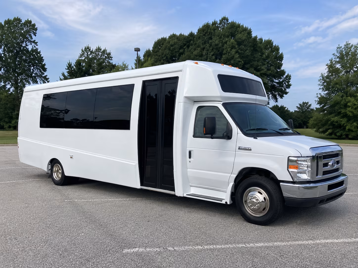 plainfield 18 passenger party bus