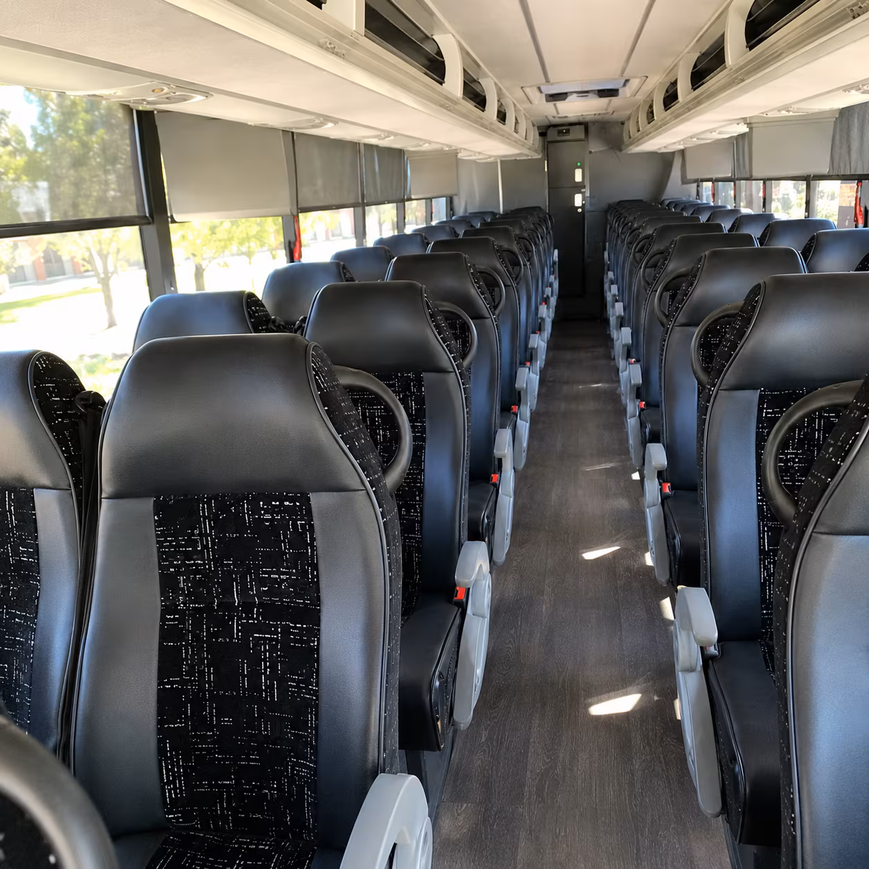 plainfield employee transportation onboard seating