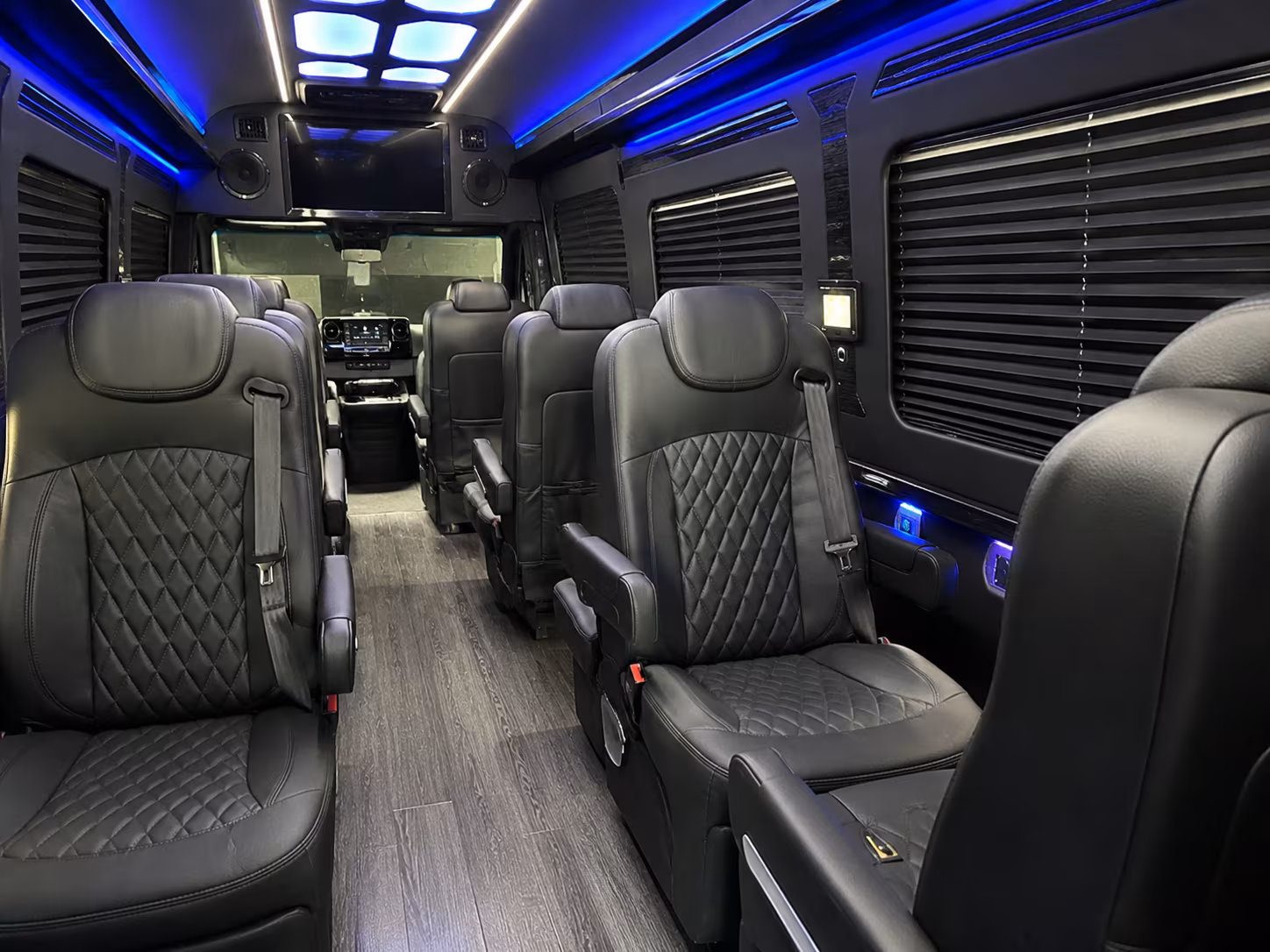plainfield school event transportation onboard seating