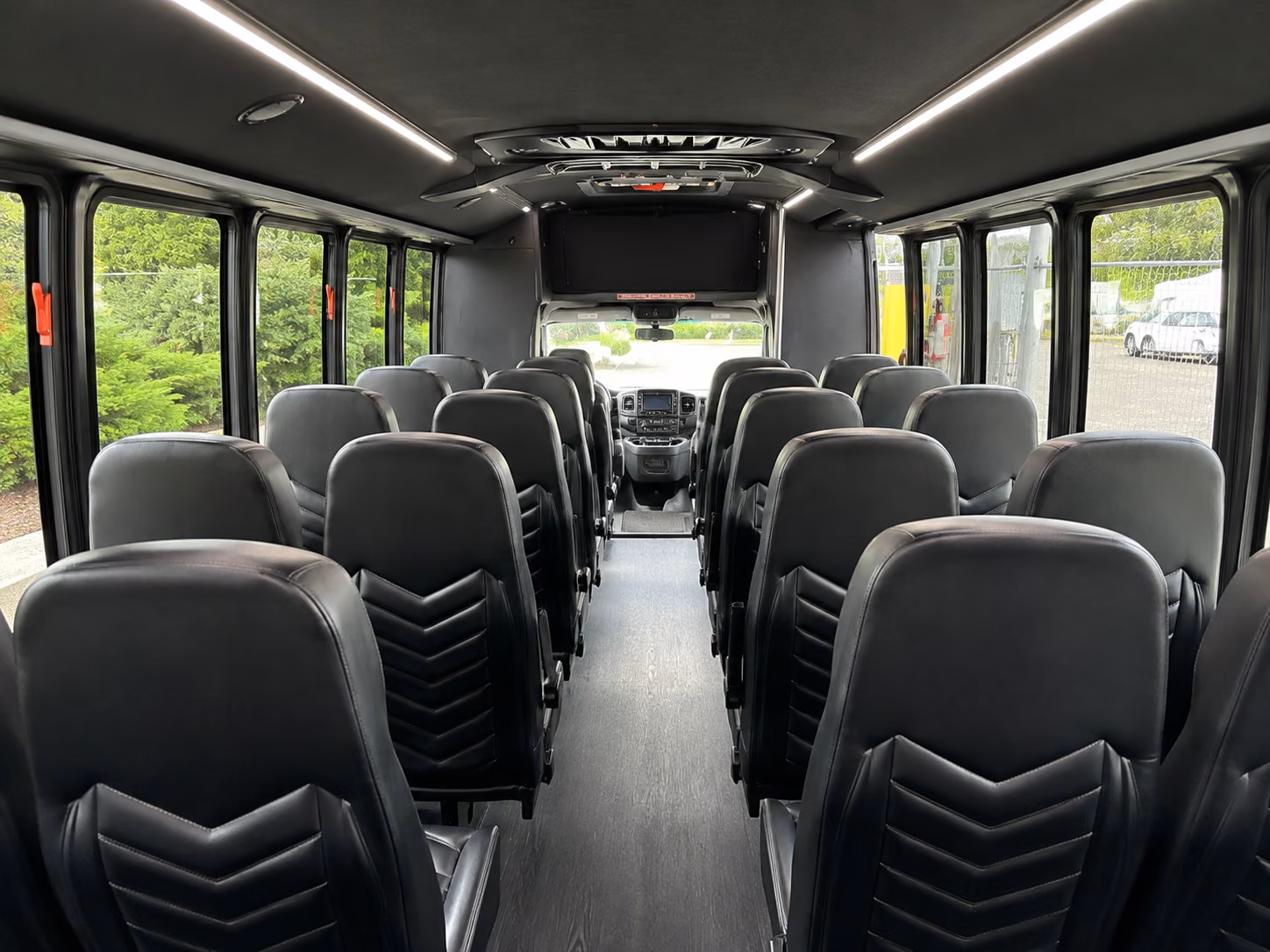 plainfield wine tour brewery transportation onboard seating