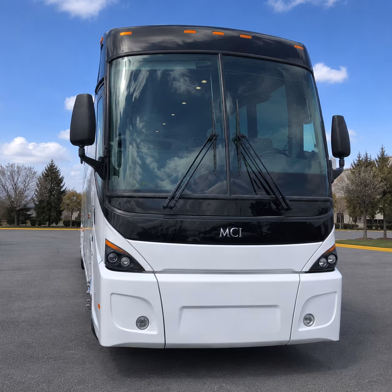 shift worker shuttle buses along the route 22 and south plainfield industrial corridor