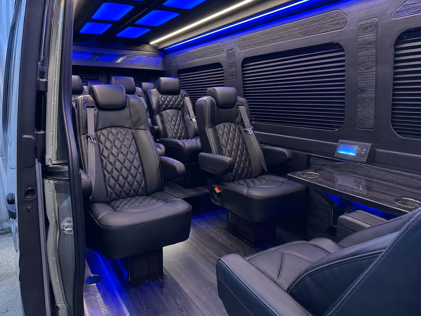 sprinter van transportation for groups and events across plainfield
